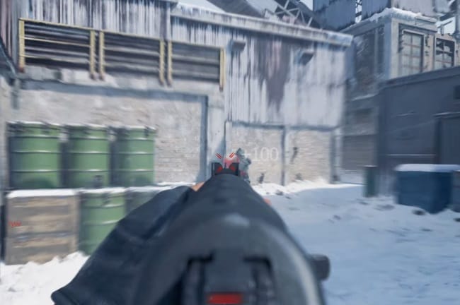 COD BO6のAS VALのアイアンサイト